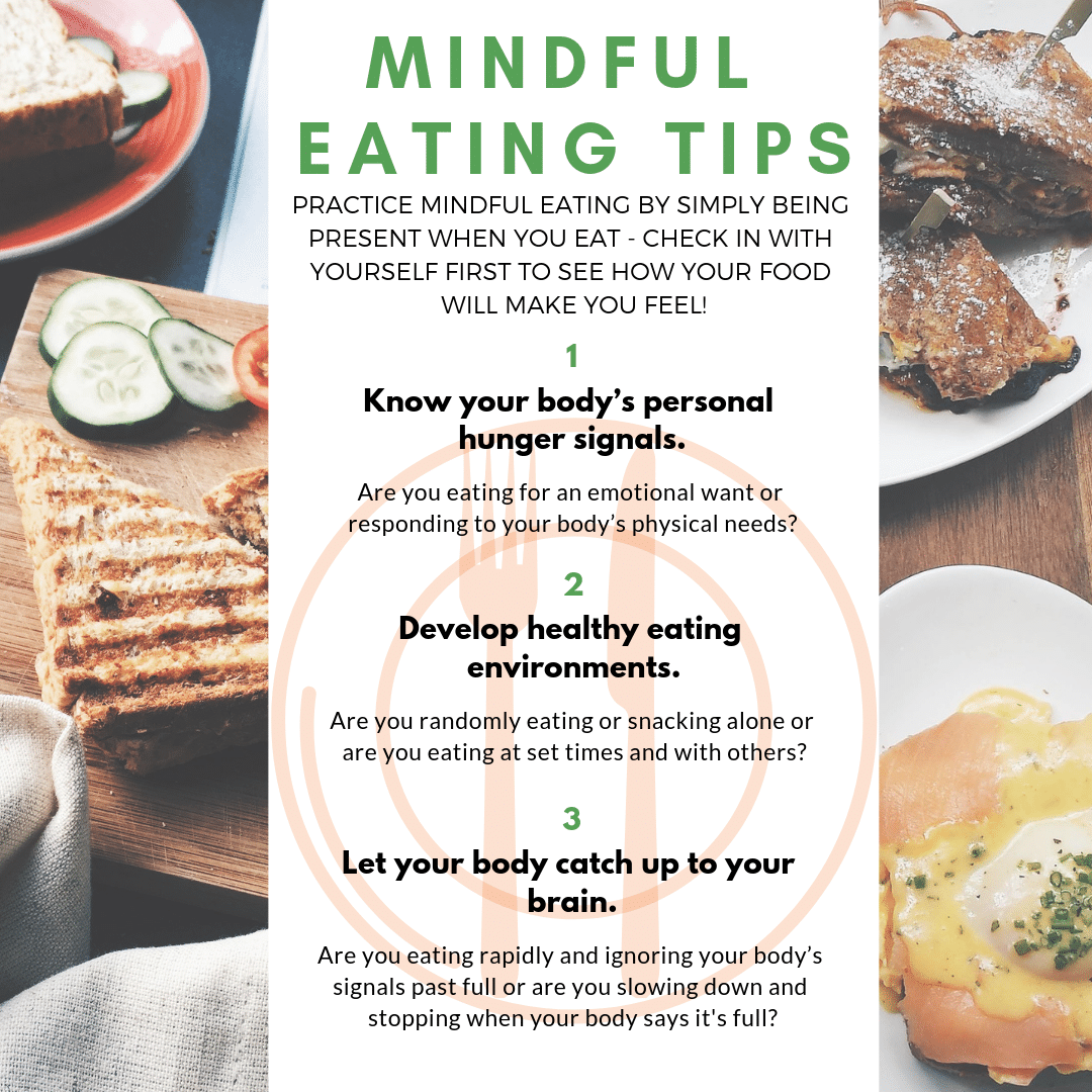 Mindful eating and mindful cooking