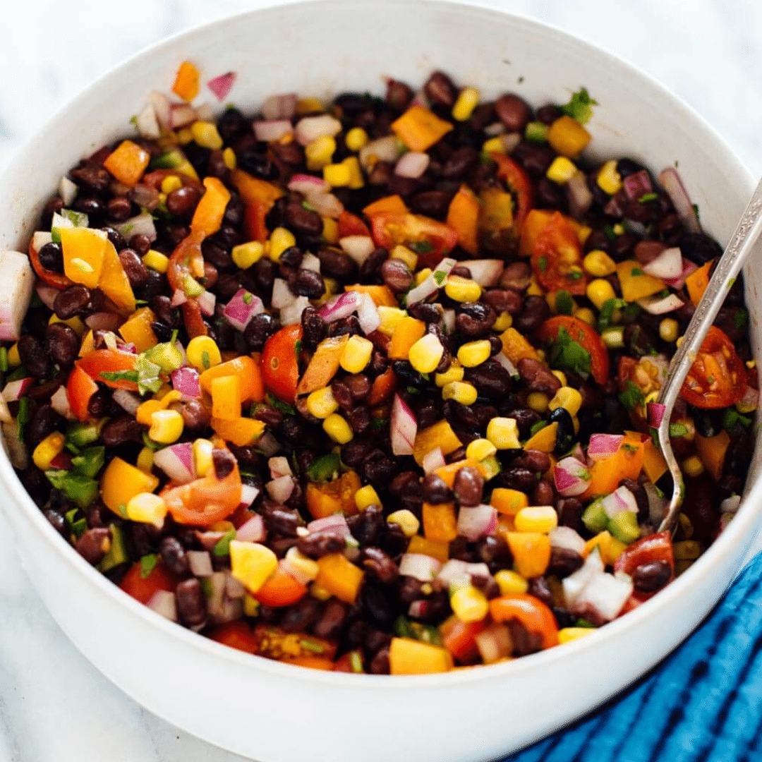 Southwestern Summer Bean and Veggie Salad - FEAST