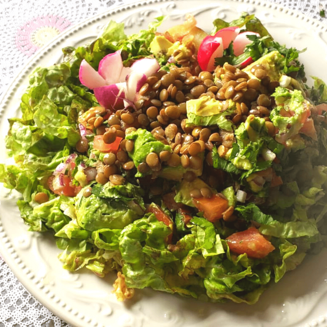 Filling Grains and Greens Salad - FEAST