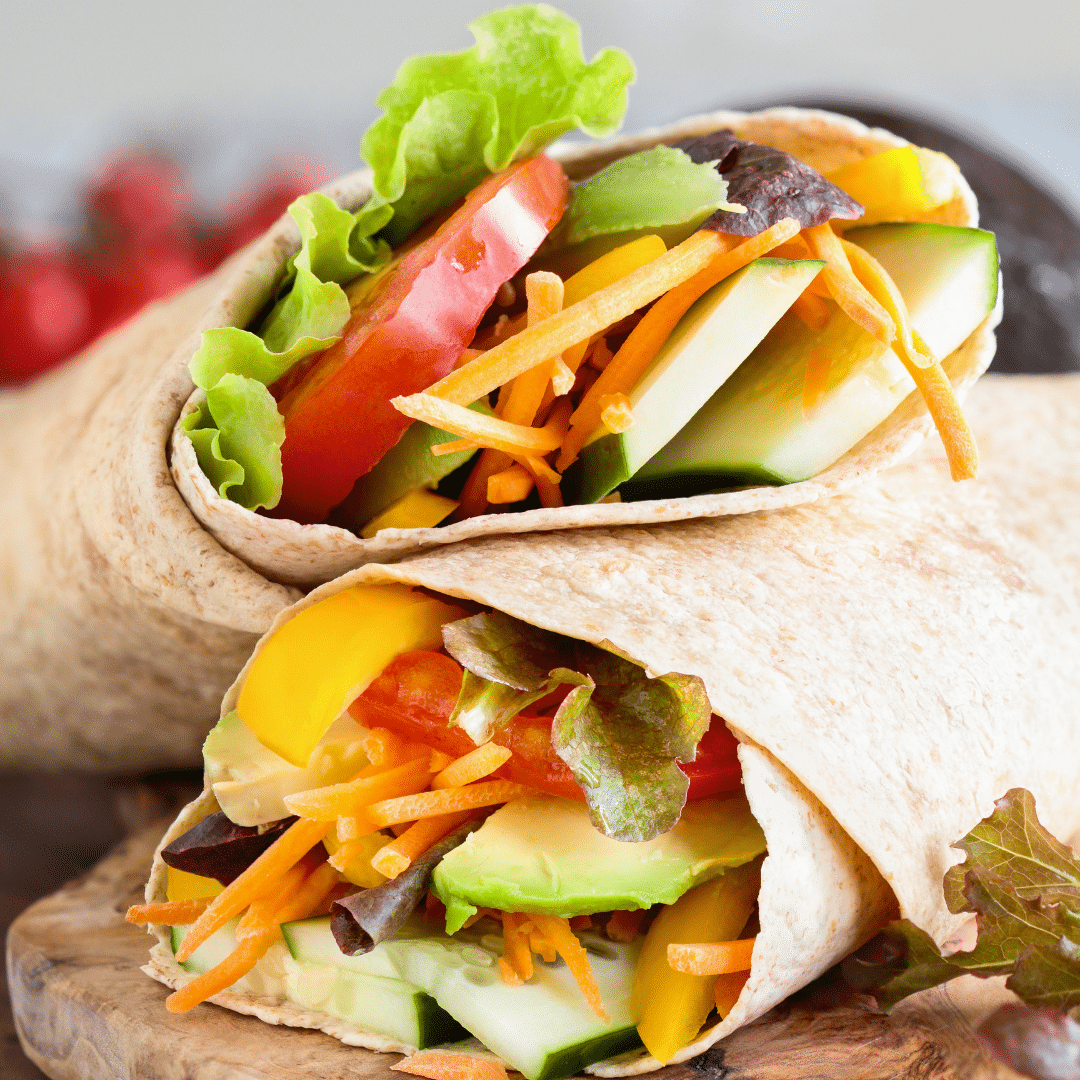 Chef Courtney Storer's Veggie Wrap - FEAST